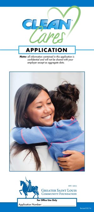 Clean Cares Application Quadfold (250 Per Unit Ordered)