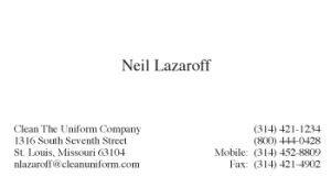 Neil Lazaroff (250 Per Unit Ordered)
