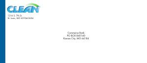 Regular Lockbox Envelopes (500 Per Unit Ordered)